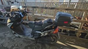 "на хозяйстве"Городские покатушки по делам..Скутер ХОРС56..