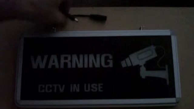 Lighted CCTV Surveillance Camera Warning Sign смотреть онлайн