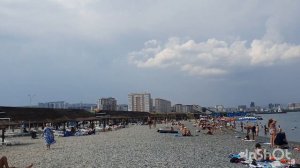 Новороссийск пляж 🌴 Суджукская Коса 01.09.2023