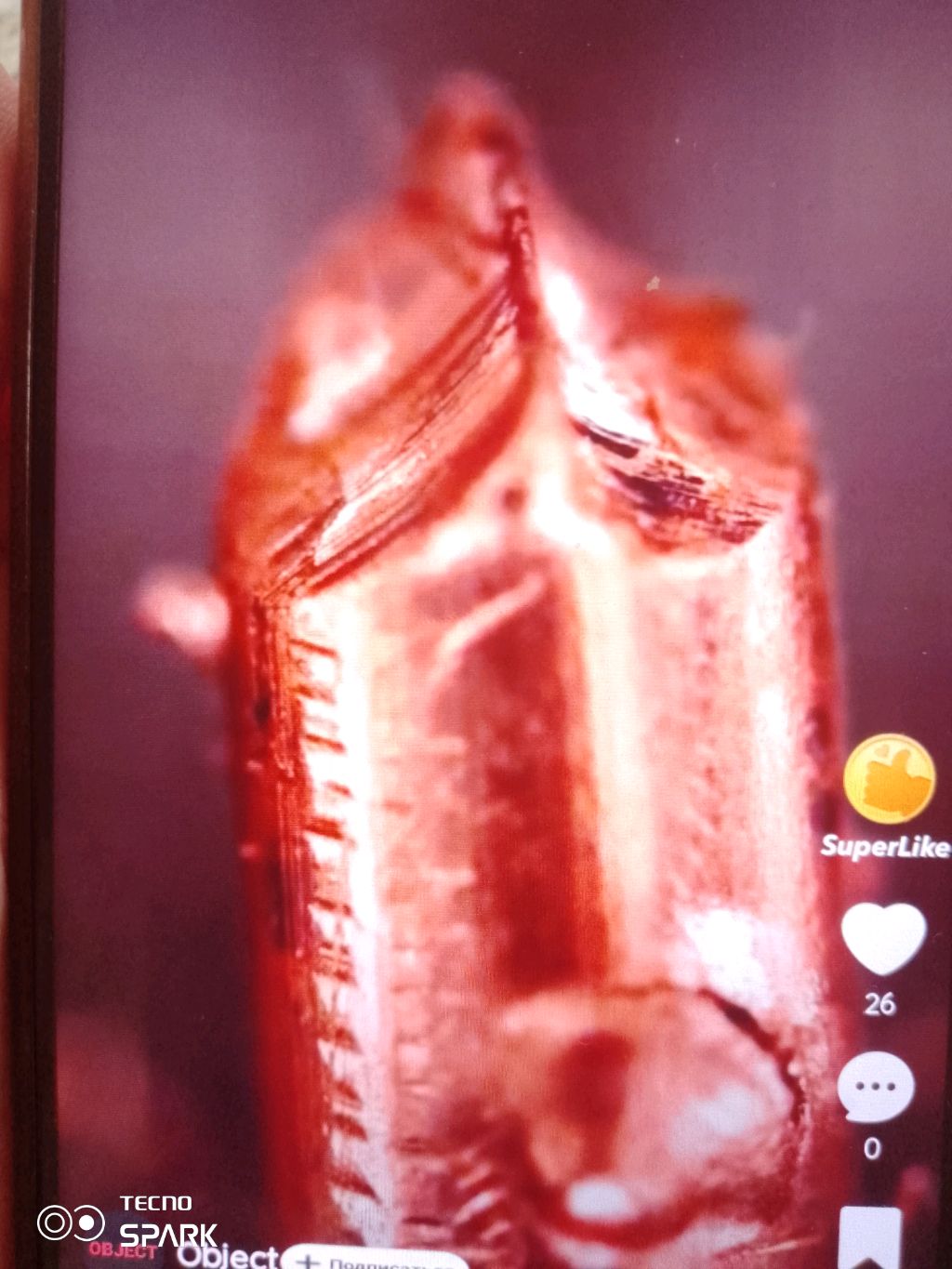 Drilling a Copper Wire Glose-up