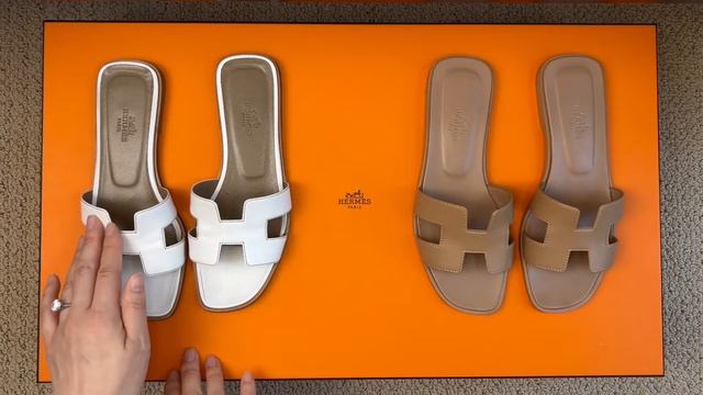 Hermes 🍊 Oran Sandal смотреть онлайн