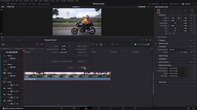 How to Reverse Video in DaVinci Resolve 18 [Easy Guide] смотреть онлайн