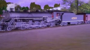Southern 630 And 4501 Pulls A 8-Car Passenger Train