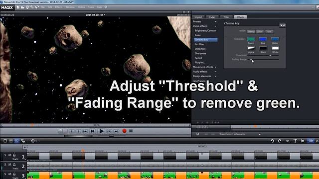 How to use Green Screen Effects w/ Magix - 2 Minute Tutorial смотреть онлайн