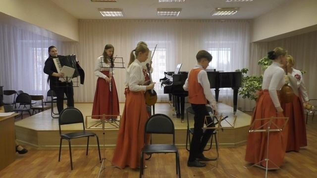 Городской концерт ансамблей народных инструментов "Песни, которые победили".12.04.2025