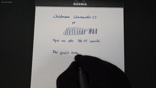 The Waldmann Commander 23 - Fountain Pen Review - New or old after all? смотреть онлайн