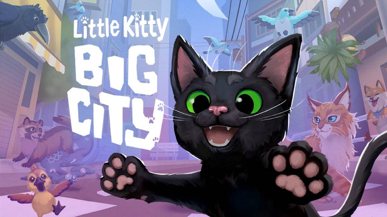 играем с девушкой в little kitty big city №1