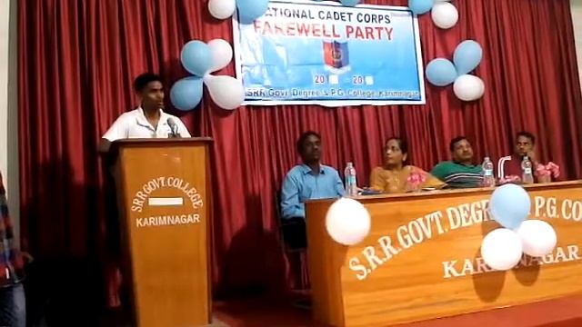 National Cadet Crops (NCC) - 9(T) BN - Karimnagar - JUO CH Ram Sai смотреть онлайн