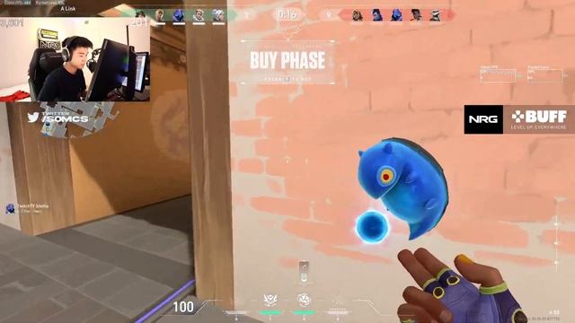 NEW AGENT GEKKO! NRG s0m NEW INSANE AGENT GEKKO VALORANT RANKED GAMEPLAY [ FULL MATCH VOD ] смотреть онлайн