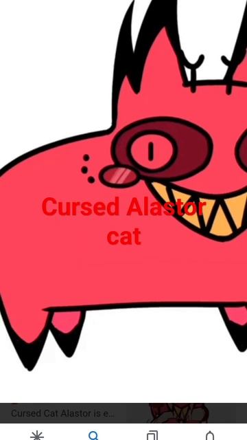 cursed Alastor cat #hazbinhotel смотреть онлайн