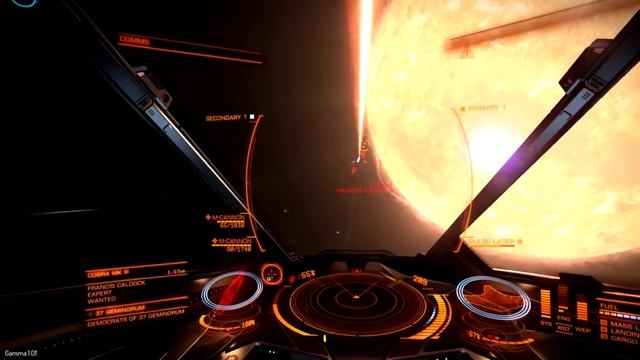 Eagle vs Master AI ASP - Elite Dangerous Gamma Gameplay w/X55 Rhino & TrackIR