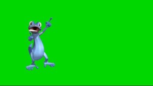 Анимация танцующая ящерица хип хоп/Animation dancing lizard hip hop