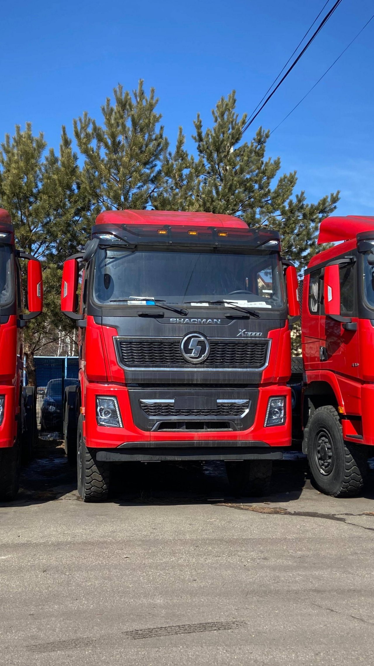 Тягач SHACMAN 6х6 односкатный 430л.с. кабина рестайлинг Х5000