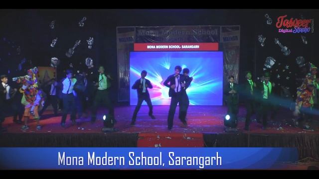 Mona Modern School, Sarangarh "Malhar 2017-18" boys dance on JOLLY GOOD FELLO