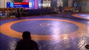 Лев Павлов - Алексей Копылов  57 кг финал Чемпионат дальневост федер округа по вольной борьбе 2024
