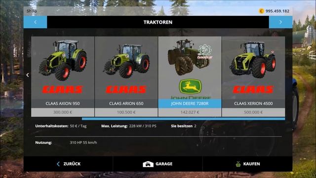 Mod vorstellung John Deere 7280 R смотреть онлайн