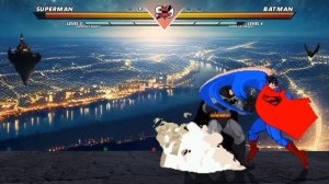 SUPERMAN vs BATMAN - High Level Insane Fight!