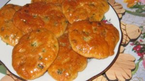 Оладьи из икры толстолобика с зеленым луком