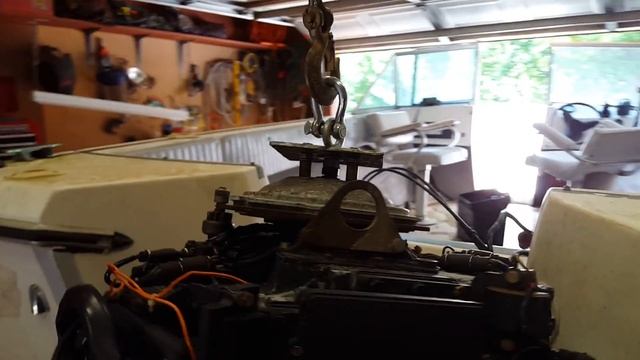 How to remove an outboard WITHOUT a engine hoist