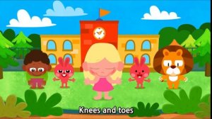 Head Shoulders Knees and Toes | Nursery Rhymes | Simple Songs For Kids |