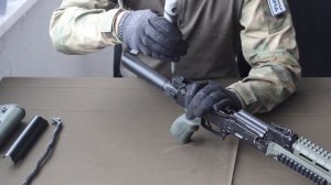 Установка трубы и приклада на АКМ, АК74, K.Arma