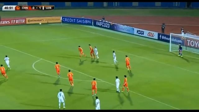 China U-23 vs Uzbekistan U-23. Китай 0-2 Узбекистан. Highlights & Goals | AFC U-23 Championship смотреть онлайн