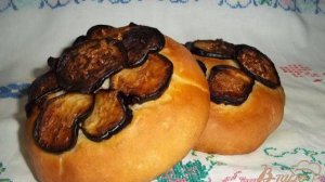 Мини-лепешки с баклажанами