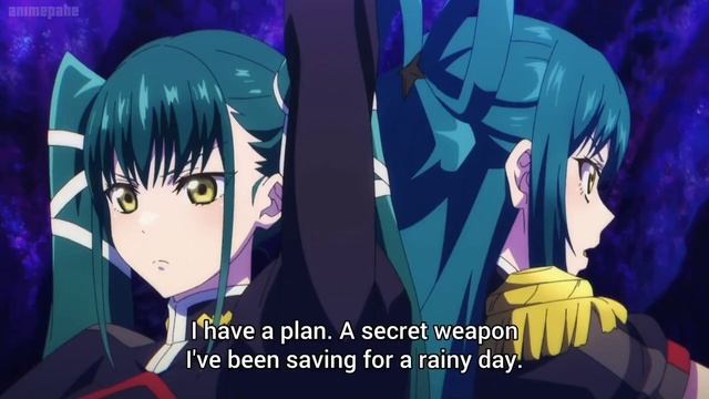 Yachiho & Himari New Weapon vs Naon | Mato Seihei no Slave Episode 11