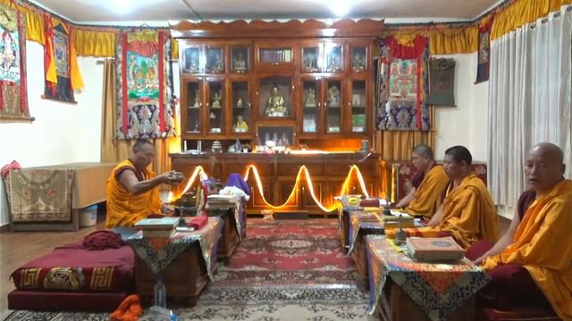 Туйсол, Джунгши торма, Ленчаг торма, молитва о долголетии Далай-ламы XIV, Сержем, Янгуг. 1.05.2024 смотреть онлайн