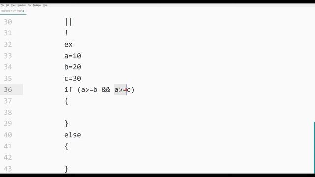 Lecture #16 - Operators in C++ Part - I | Marathi | Krushna Pise