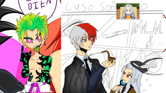 Fanart del fanfic de caso sospe Shoto смотреть онлайн