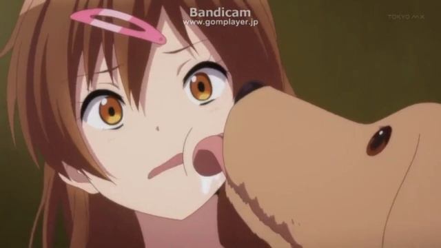 Dog licks anime girl for 10 minutes straight