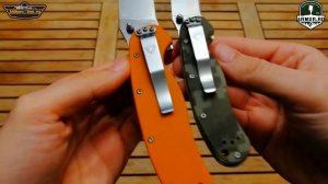 Ontario Rat 1 Vs Ontario Rat 2 AUS 8 Clone Pocket knife Briceag made in China