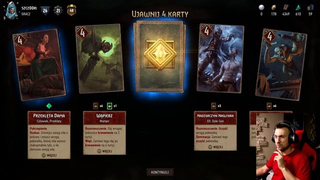 GWENT | OTWIERAM 100 beczek | TALIA potwory | GAMEPLAY PL 4K смотреть онлайн