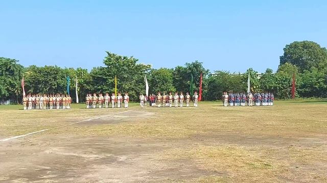 Ceremonial parade of SAP 10TH BATTALION//#farewellceremonyofcommandant смотреть онлайн