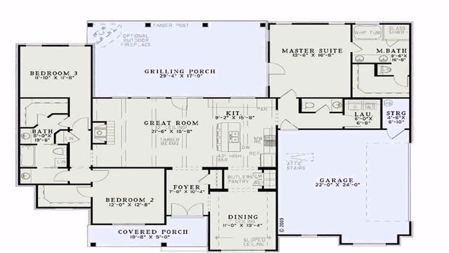 1 Level Bungalow House Plans (see description) смотреть онлайн