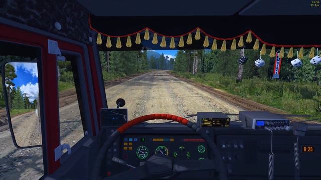 Euro Truck Simulator 2. KAMAZ - 6460 смотреть онлайн