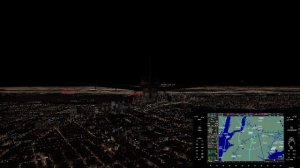 X Plane 12 ITC light mod new york city at night