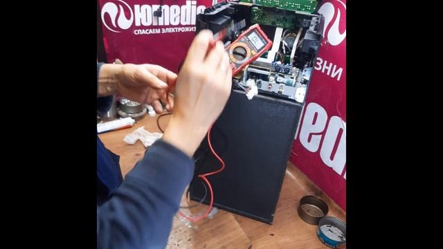 Акустическая колонка Panasonic | Нет высоких частот | Ремонт колонок в СПб смотреть онлайн