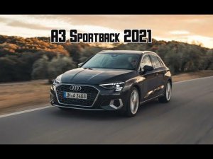 Audi A3 Sportback 2021 - стартовая цена на драйвовый хетч