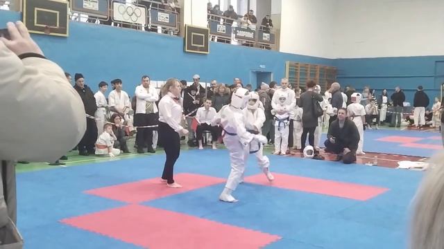 Открытый чемпионат ЦФО по киокушинкай ИКО Мацушима 13.01.2024 г.Вязьма смотреть онлайн