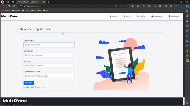 E-commerce Website | Python Django | Sqlite3 | HTML | CSS | MultiZone | Coapps | Coder21 | Web Dev
