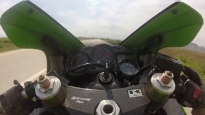 KAWASAKI ZX12R ON BOARD