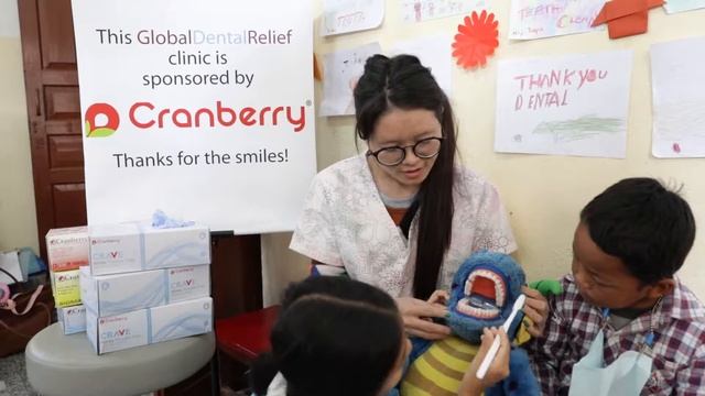 Cranberry, in partnership with Global Dental Relief, brings oral hygiene education to Nepal! смотреть онлайн