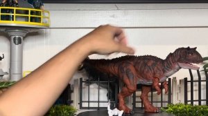 Jurassic world Hammond collection Carnotaurus figure review - Mattel #jurassicworld