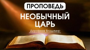 Необычный Царь | Проповедь | Владимир Дорофеев | 15.04.2025