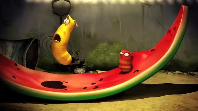 Larva Tuba 2 episode (личинки) арбуз смотреть онлайн