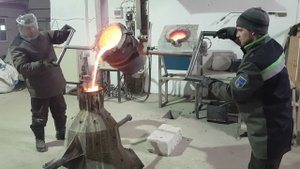 Литье колокола