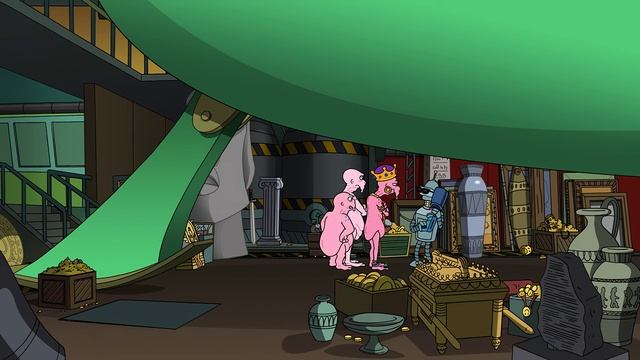 Футурама: Большой куш Бендера! мультфильм 2007