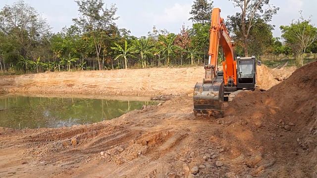 รีวิว งานนี้มีดันครับ HITACHI ZX200-5G AND TRUCK เจอทางหนึด excavator EP.4028 смотреть онлайн